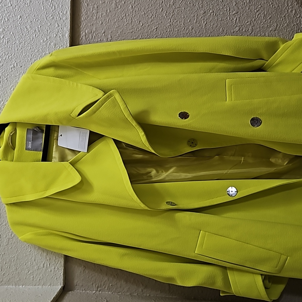 ASOS Lime Trench Coat